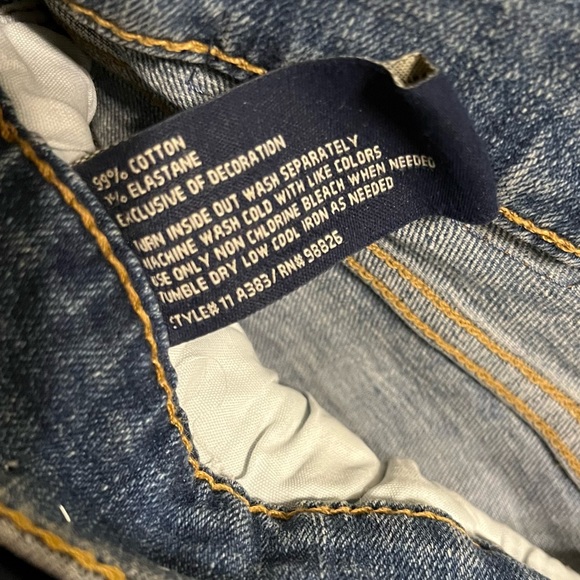 US Polo ASSN Slim Straight Active / Stretch Jeans Mens Size W32/L32 - Picture 3 of 10